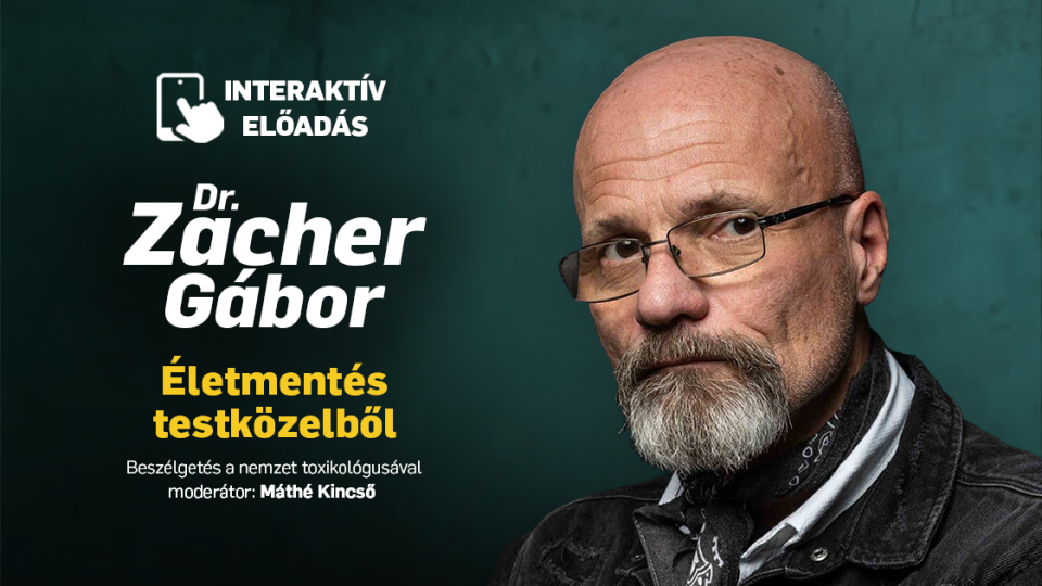 Te mit kérdeznél Dr. Zacher Gábortól? – ezúttal a közönség is alakíthatja az esteket